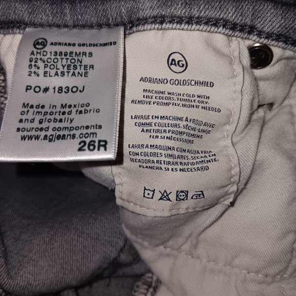 AG ADRIANO GOLDSCHMIED SUPER SKINNY ANKLE LEGGINGS - Picture 14 of 16